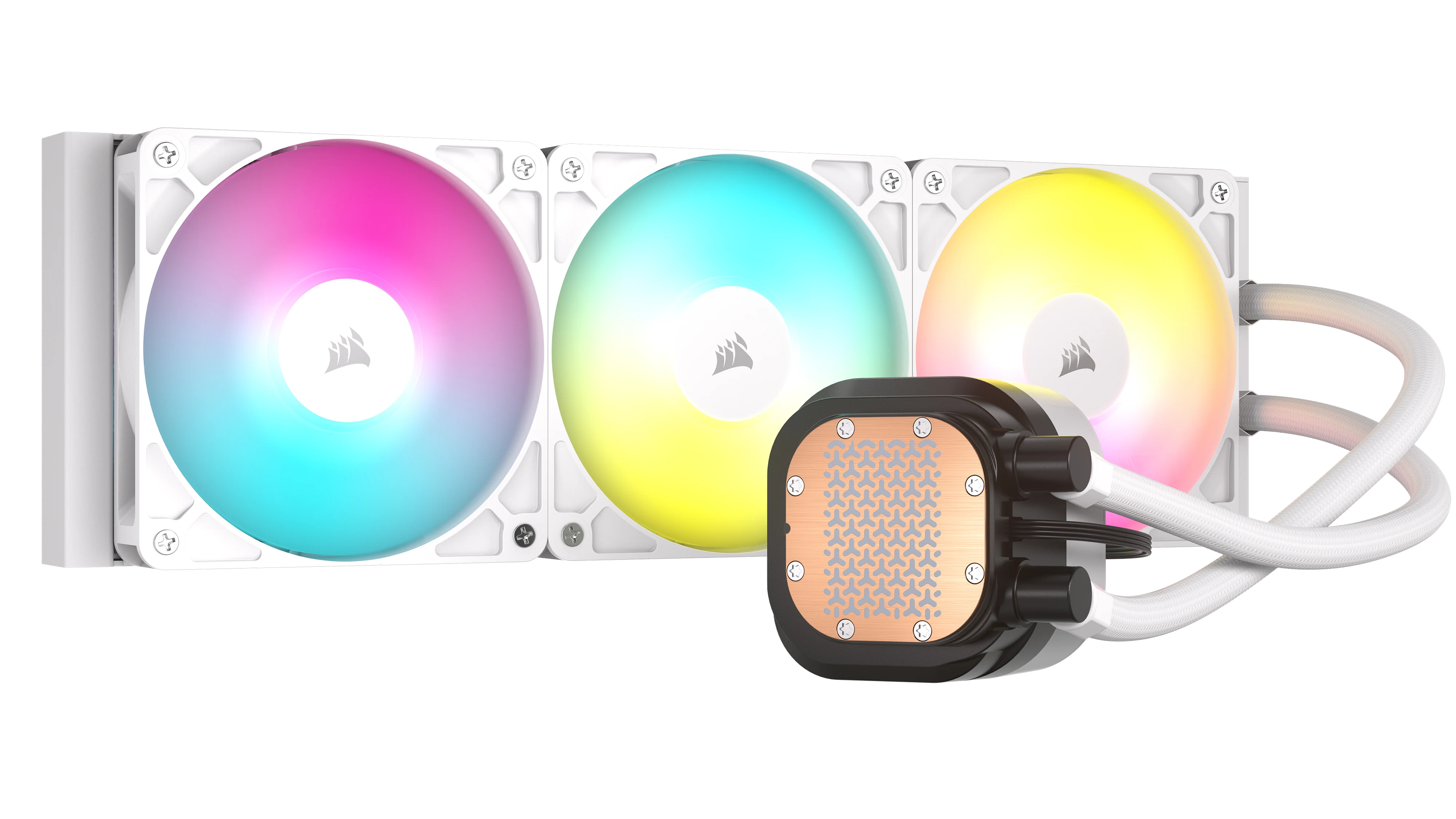 Corsair Nautilus 360 RS ARGB - Prozessor-Flüssigkeitskühlsystem - Kühlergröße: 360 mm - (für: LGA1851, LGA1700, AM5,…), Ansicht 3