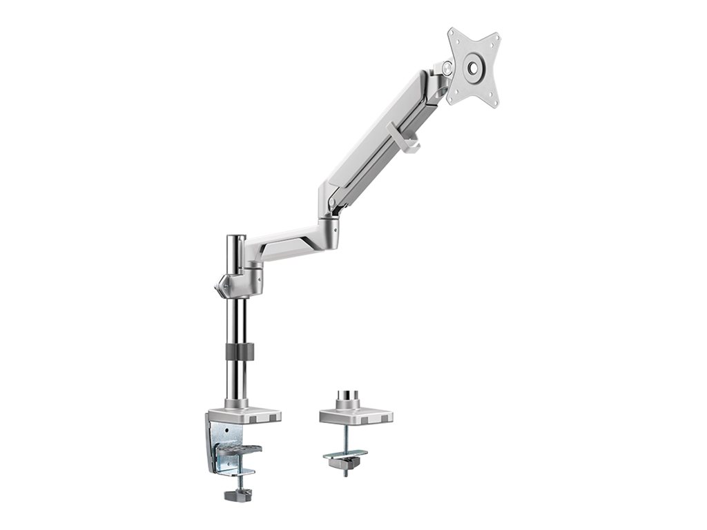 LogiLink Befestigungskit - einstellbarer Arm - für LCD-Display / Curved LCD-Display - Kunststoff, Aluminium, Stahl - Bildschirmgröße: 43.2-81.3 cm (17"-32")