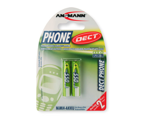 Ansmann Dect - Batterie 2 x AAA - NiMH - 550, Ansicht 2