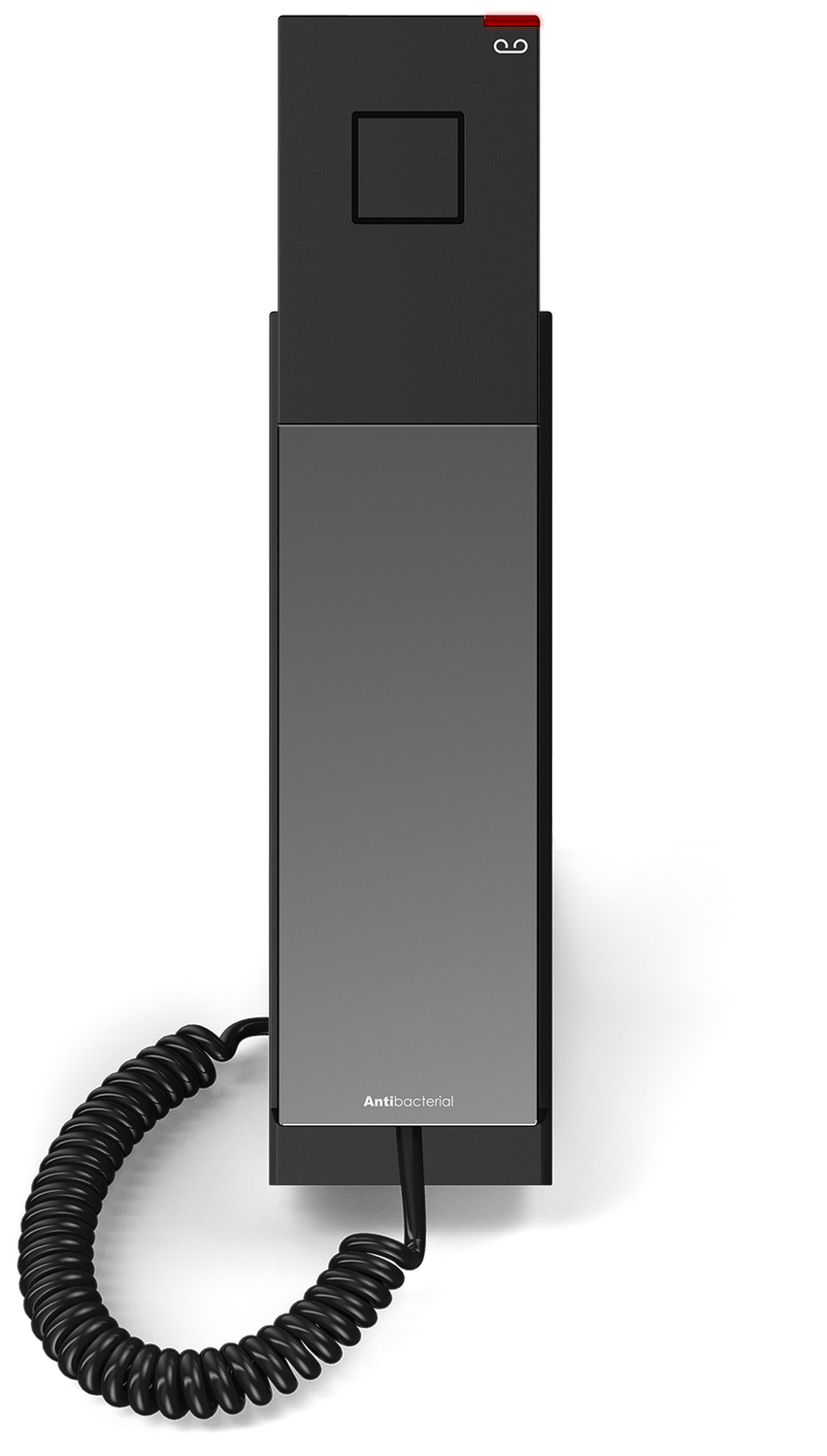 Snom HD300 - Telefon mit Schnur - Gun Metal Black, Ansicht 4