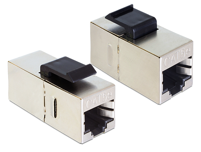 Delock Keystone Module RJ45 female > RJ45 female Cat.5e