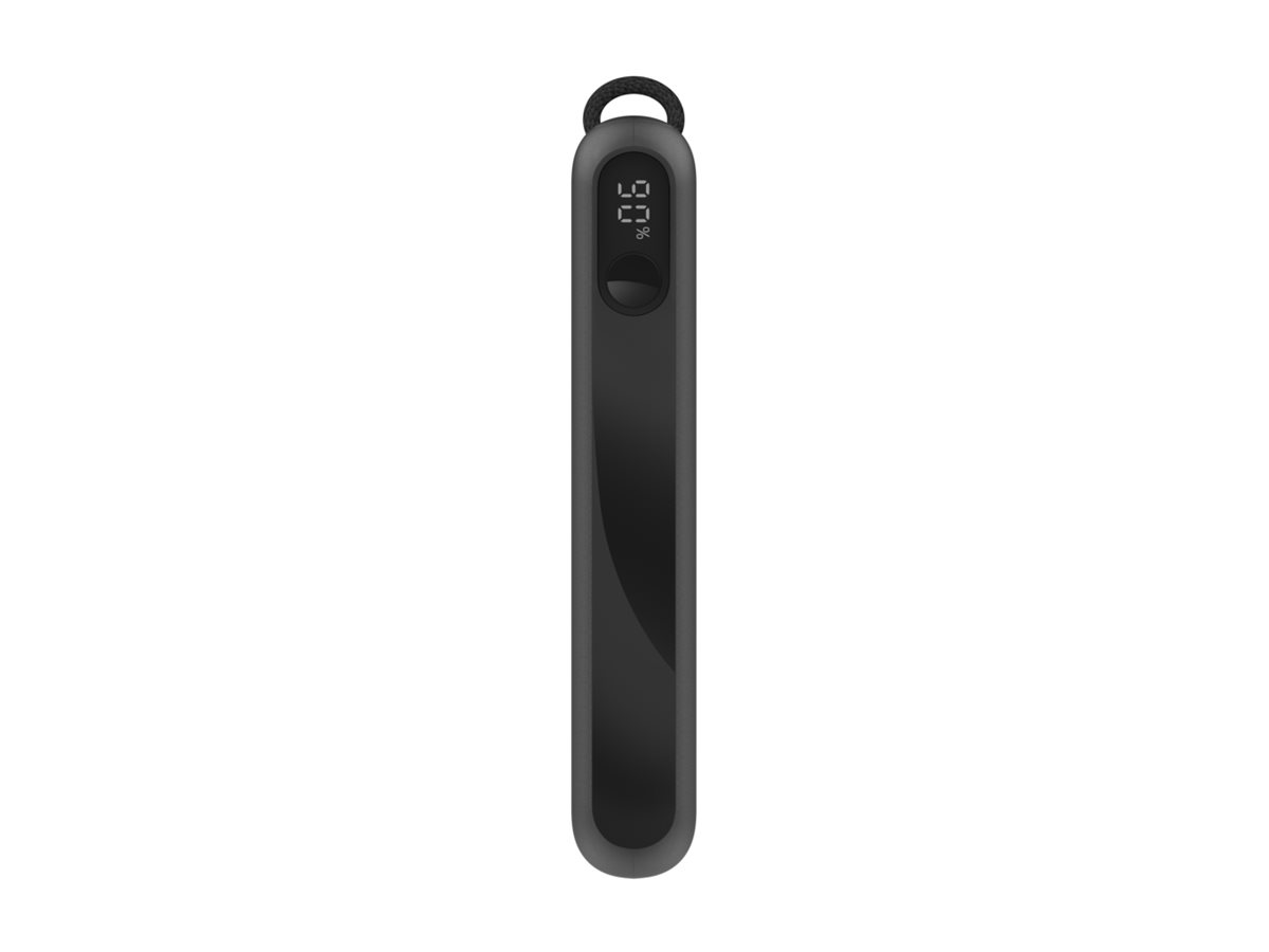 Belkin BoostCharge - Powerbank - mit Display - 20000 mAh - 20 Watt - PD - 3 Ausgabeanschlussstellen (2 x USB-C, USB) - Schwarz, Ansicht 4
