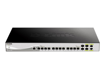 D-Link DXS 1210-16TC - Switch - Smart - 12 x 10GBase-T + 2 x SFP+ + 2 x C 10 G-Bit SFP+