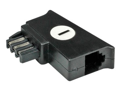 ROLINE Secomp - Telefonadapter - TAE-F (M) zu RJ-12 (4-polig)