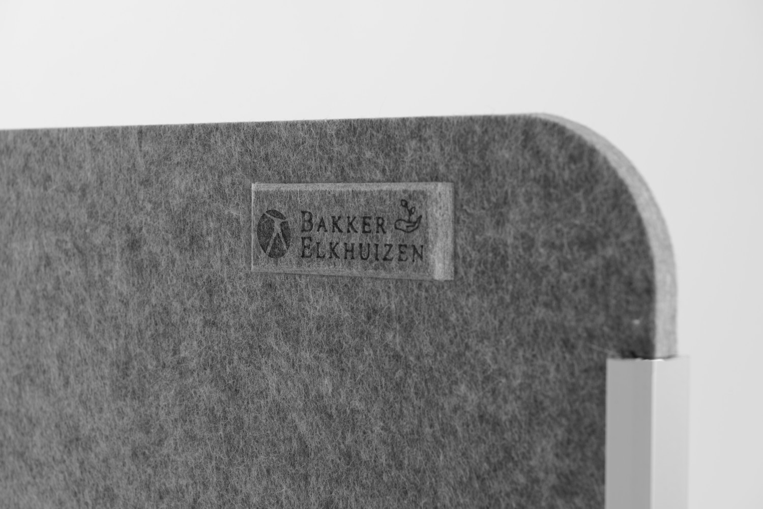 Bakker BE Safety Screen back - Hellgrau - PET-Filz - Kunststoff - Grau - 1 Stück(e) - 1800 mm, Ansicht 4