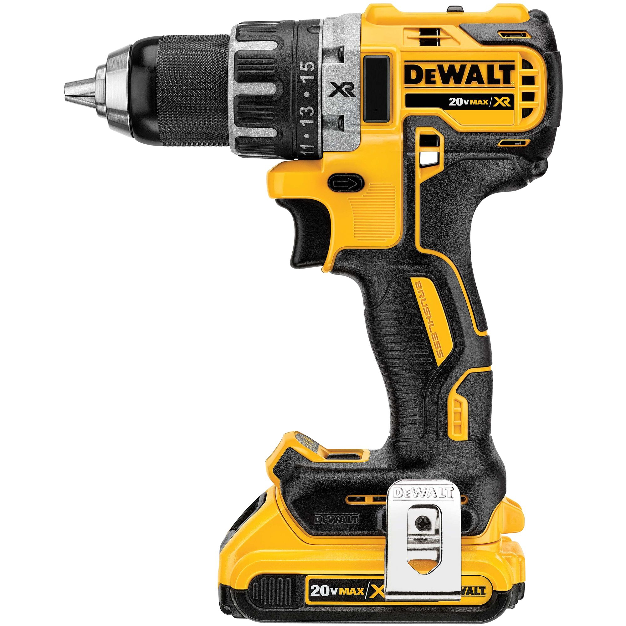 DeWalt DCD791D2 Akku-Bohrschrauber inkl. Koffer + 2 Akkus 2.0Ah, Ansicht 4