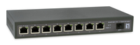 LevelOne Switch 9x GE GEP-0925 2.5GbE 108W 8xPoE+ sw - Switch - 10 Gbps