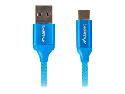Lanberg CA-USBO-22CU-0018-BL - 1,8 m - USB A - USB C - USB 2.0 - 0,48 Gbit/s - Blau, Ansicht 2