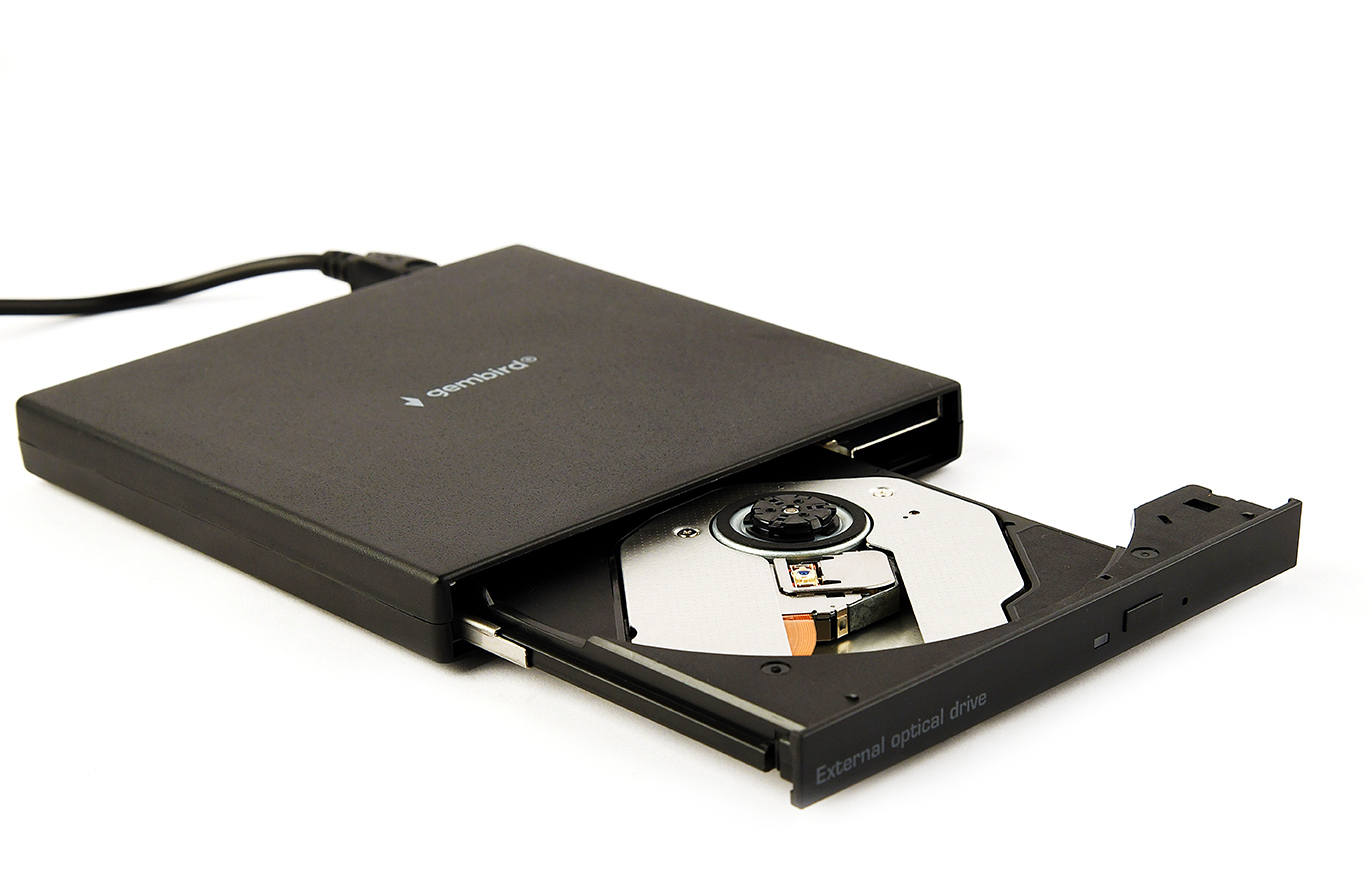 Gembird DVD-USB-04 - Schwarz - Vorderseite - Horizontal - China - DVD±RW - USB 2.0, Ansicht 4