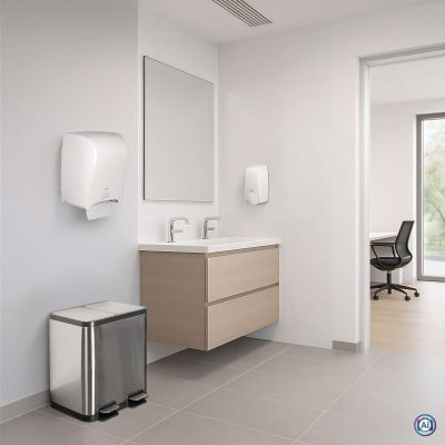 Jakob Maul GmbH Abfallbehälter MAULcycle 20l+ Edelstahl, Ansicht 2