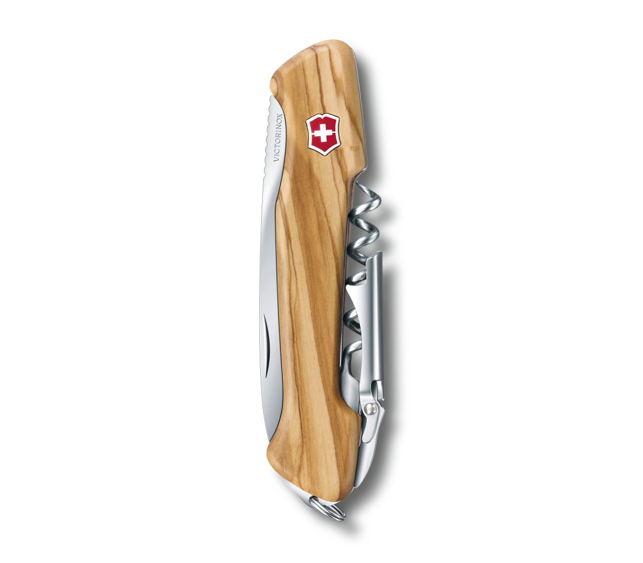 Victorinox Wine Master - Messer mit Feststellklinge - Multi-Tool-Messer - Clippunkt - Holz - Silber - 6 Werkzeug, Ansicht 3