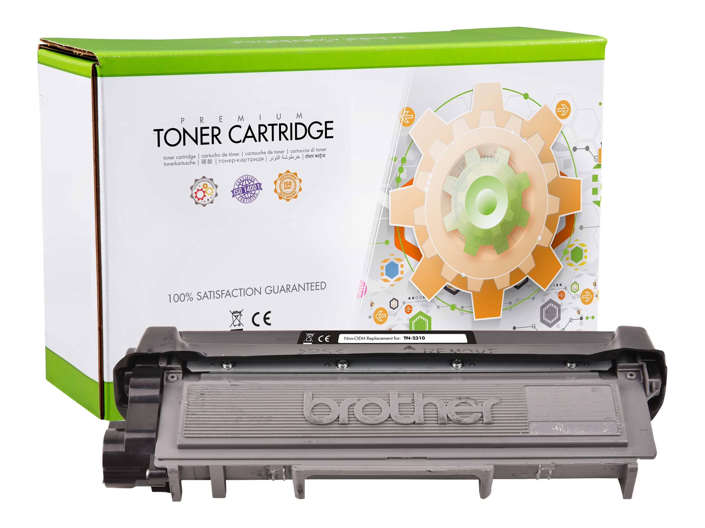Static Control Mono - kompatibel - wiederaufbereitet - Tonerpatrone (Alternative zu: Brother TN2310)
