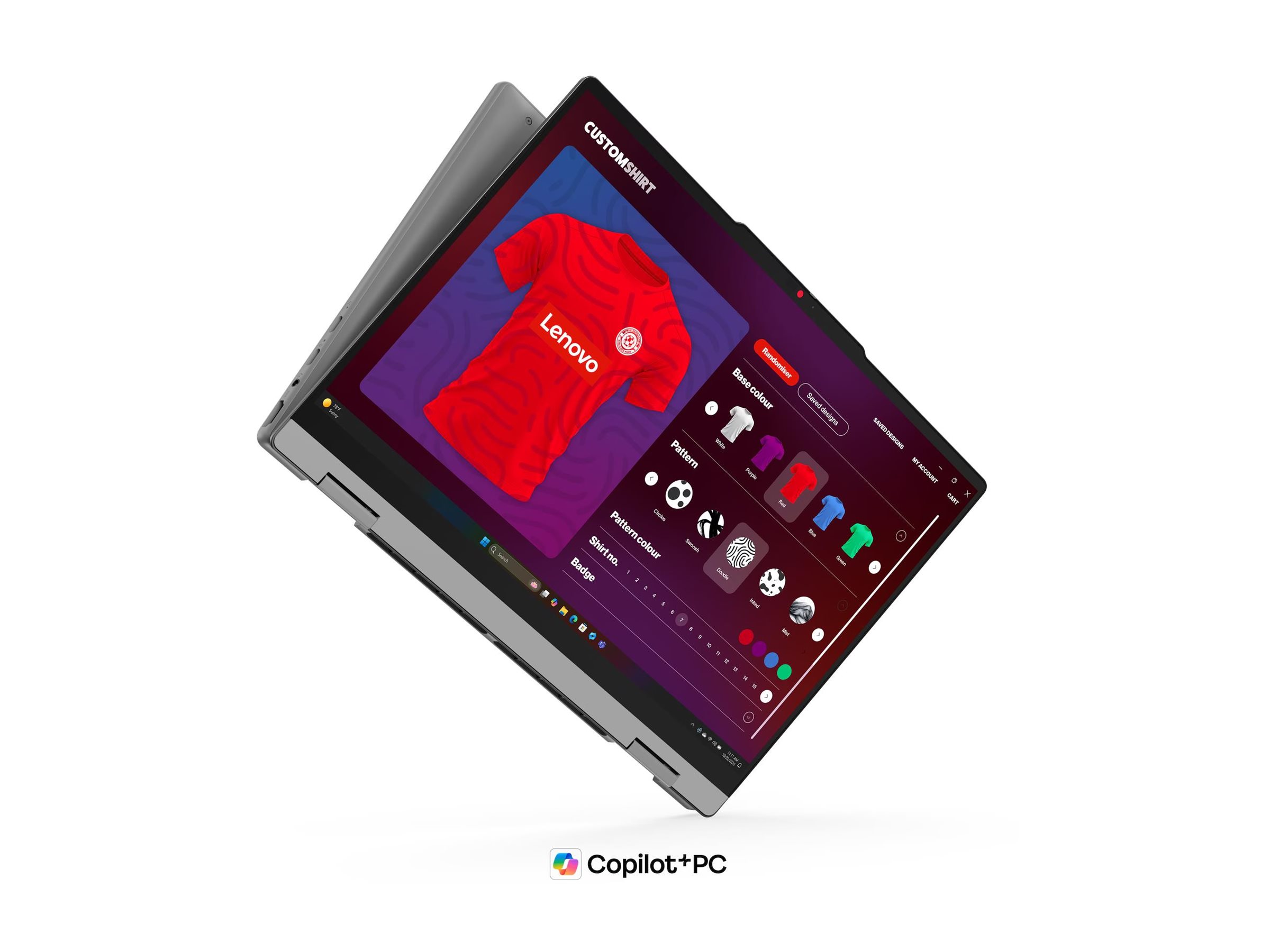 Lenovo IdeaPad 5 2-in-1 14Q8Y11 83UK - Flip-Design - Snapdragon X2 Plus X2P-42-100 - Win 11 Home (auf ARM)