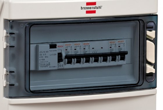 Brennenstuhl 1154900021 - Standard - Senkrecht - Kunststoff - Schwarz - Grau - 7 AC-Ausgänge - 2 m, Ansicht 3