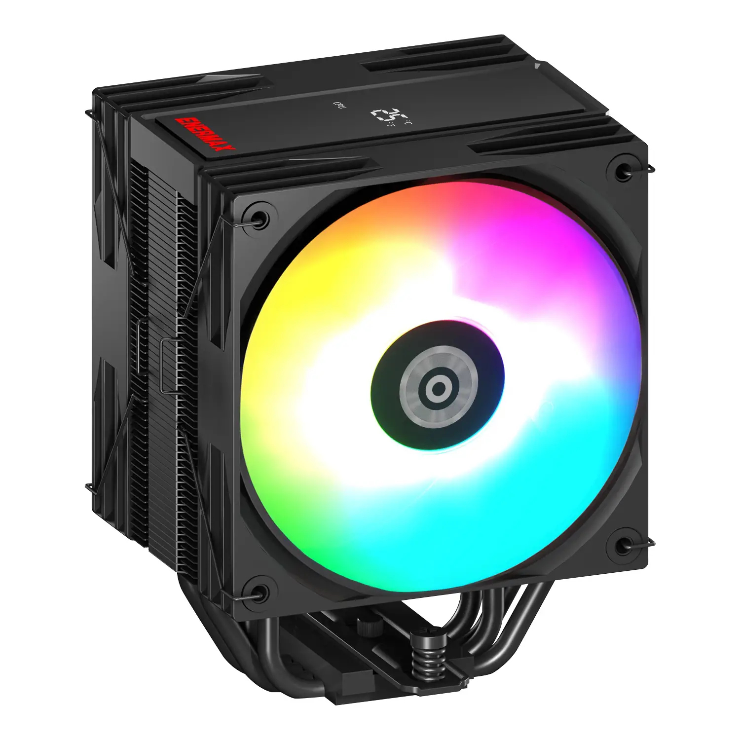 Enermax Air CPU Cooler ETS-T41D 2x120mm Digital ARGB, Ansicht 2