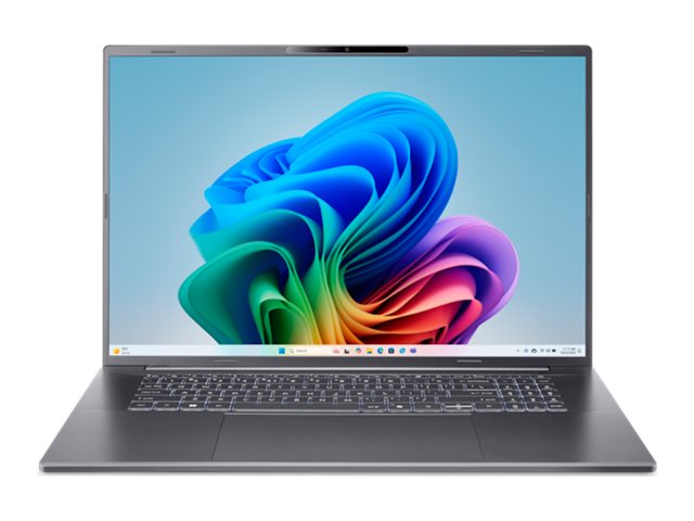 Acer Aspire 18 AI A18-I71M - Intel Core Ultra 9 386H / 2.1 GHz - Win 11 Home - Intel Graphics - 16 GB RAM - 512 GB SSD x 2 - 45.7 cm (18")