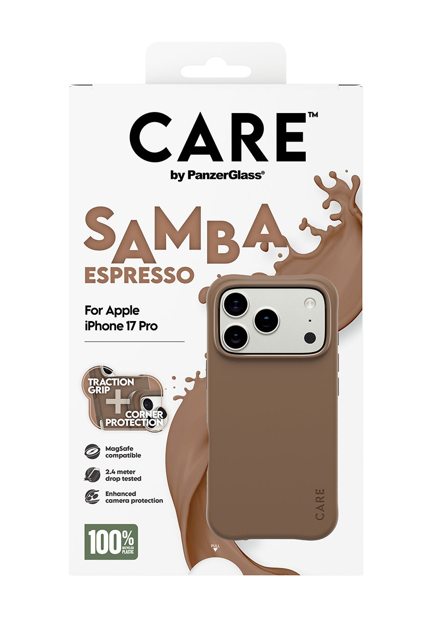 PanzerGlass CARE Case Fashionable MagSafe iPhone 17 Pro Espresso, Ansicht 4