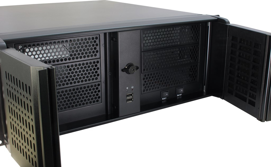 Inter-Tech IPC 4U-4098-S - Rack-Montage - 4U - ATX - ohne Netzteil (ATX), Ansicht 3