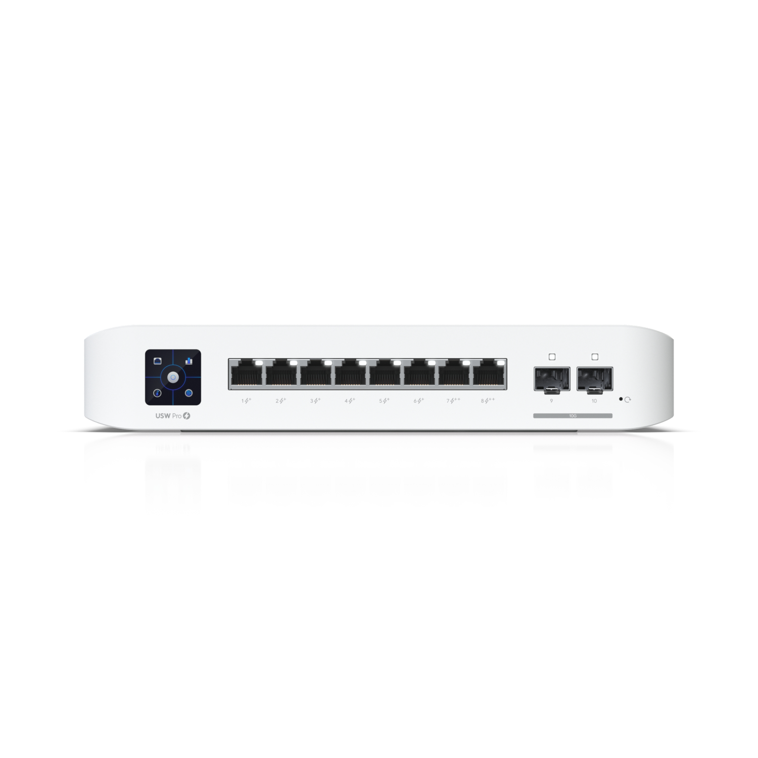 UbiQuiti UniFi USW Pro PoE 802.3at/bt 8-Port Gigabit Switch mit Layer3 Features, Ansicht 2
