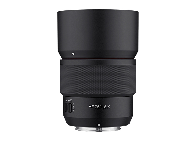 Samyang AF 1,8/75 FE Fuji X, Ansicht 4