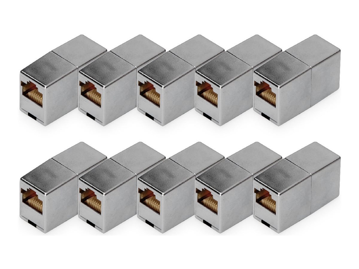 DIGITUS CAT 5e, Klasse D, RJ45 Modulare Kupplung - 10 Stk.