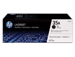 HP 35A - 2er-Pack - Schwarz - original - LaserJet - Tonerpatrone (CB435AD)