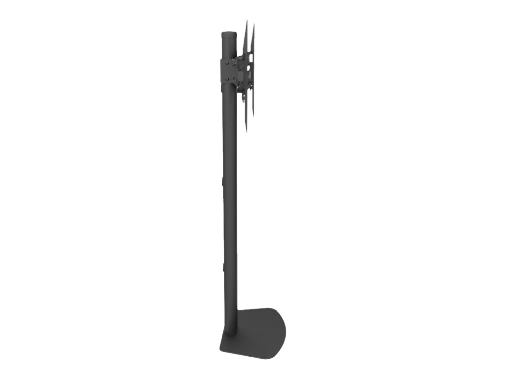 Techly Aufstellung - für LCD-Display - Schwarz - Bildschirmgröße: 81.3-139.7 cm (32-55), Ansicht 4