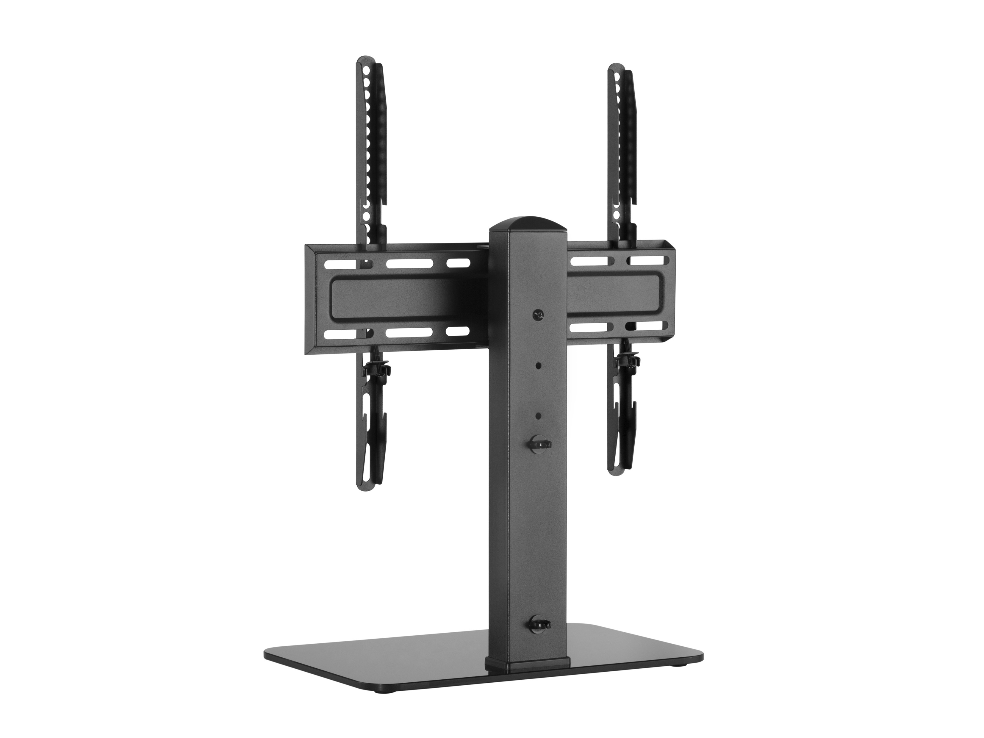 Equip Aufstellung - für LCD-TV / gekrümmter LCD-TV - Kunststoff, stainless steel, Glas - Schwarz - 81.3-139.7 cm 32-55, Ansicht 3