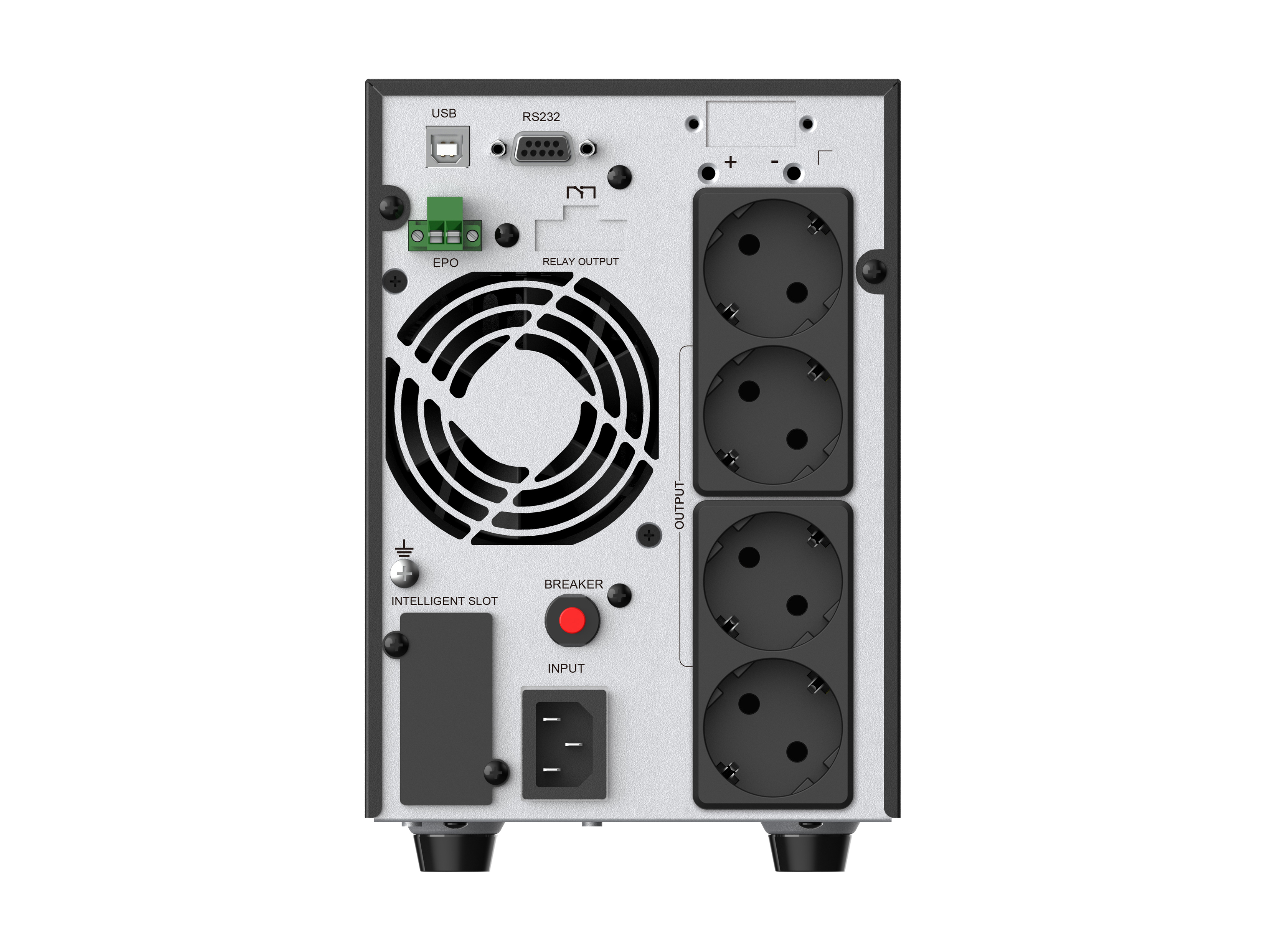 Conceptronic ZEUS UPS Online UPS IEC EPO Port ZEUS52ES2K - (Offline-) USV - Energiespar-Modus, Ansicht 2