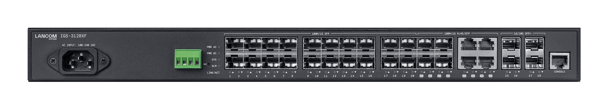 Lancom IGS-3128XF - Switch - 1 Gbps, Ansicht 3