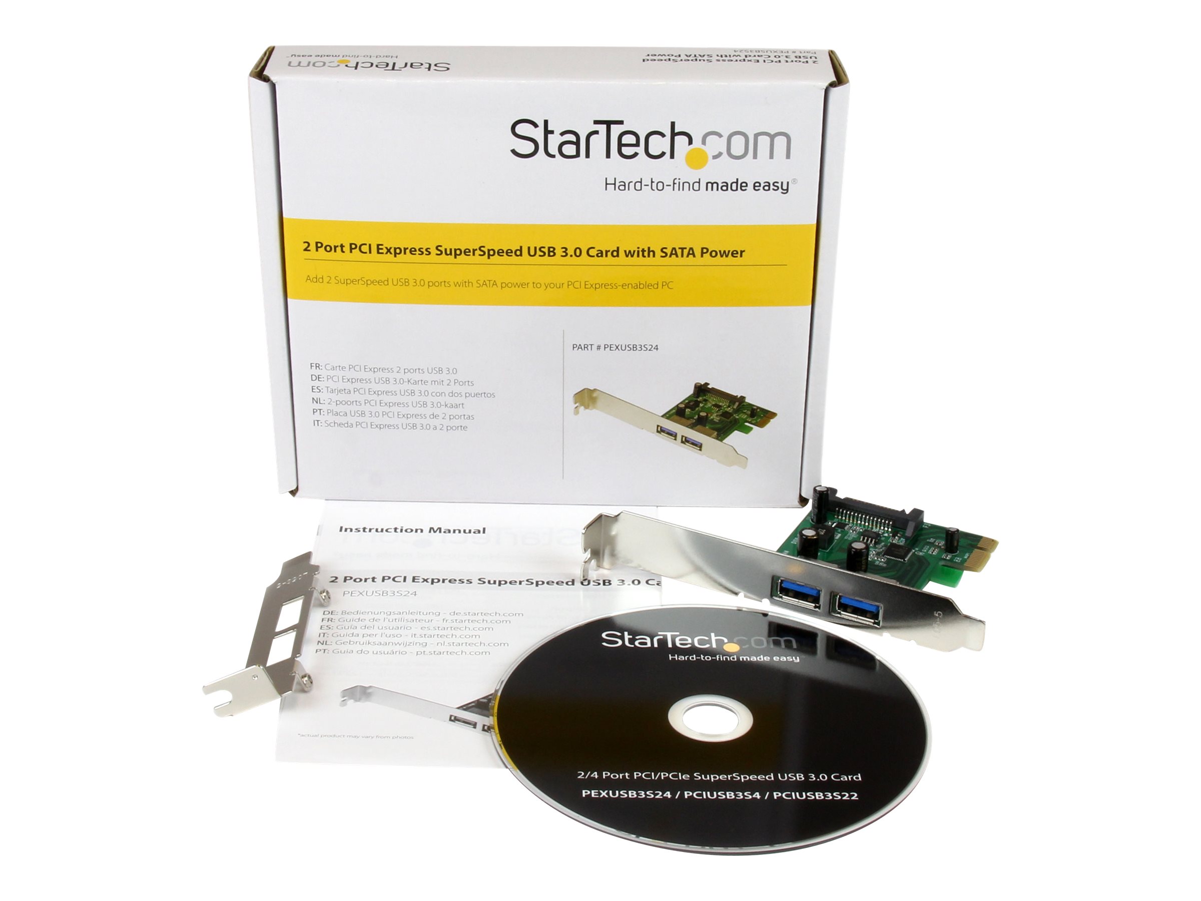StarTech.com Startech 2 Port PCI Express SuperSpeed USB 3.0