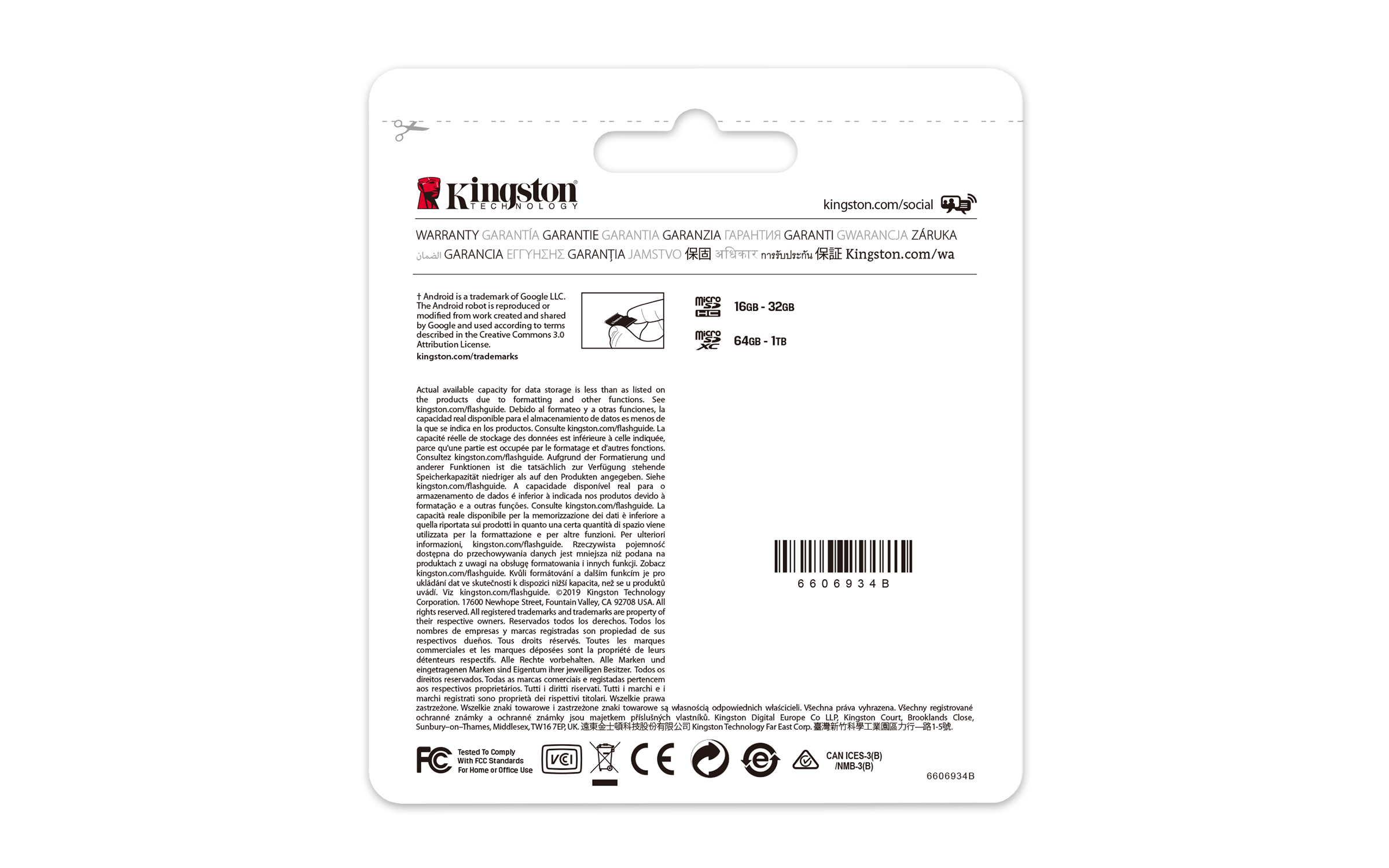Kingston Canvas Select Plus - Flash-Speicherkarte (microSDXC-an-SD-Adapter inbegriffen), Ansicht 2