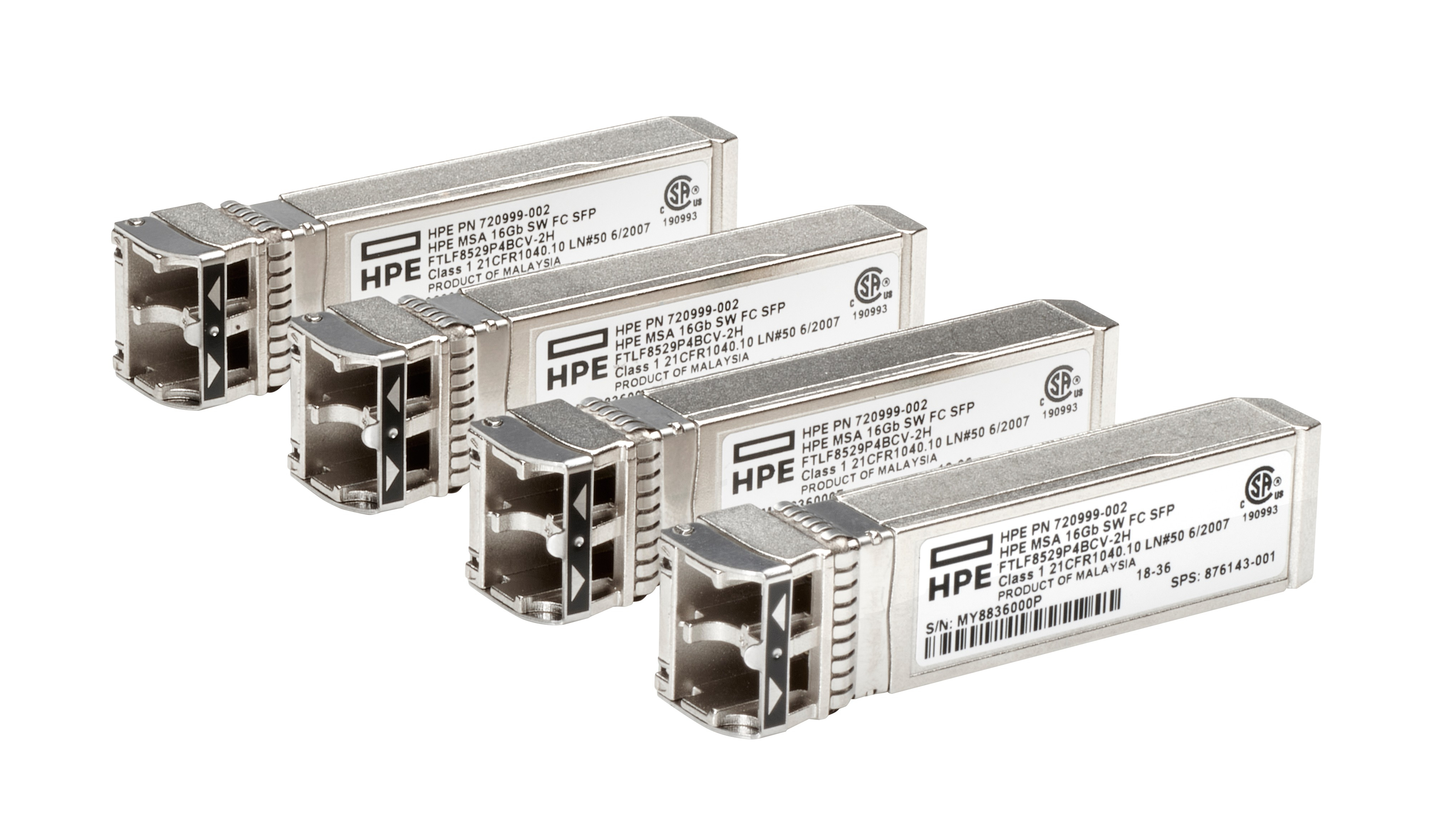 HPE SFP+-Transceiver-Modul - 16Gb-Fibre-Channel (SW), Ansicht 2