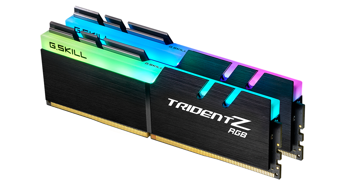 G.Skill Trident Z RGB F4-3600C16D-16GTZRC - 16 GB - 2 x 8 GB - DDR4 - 3600 MHz - 288-pin DIMM