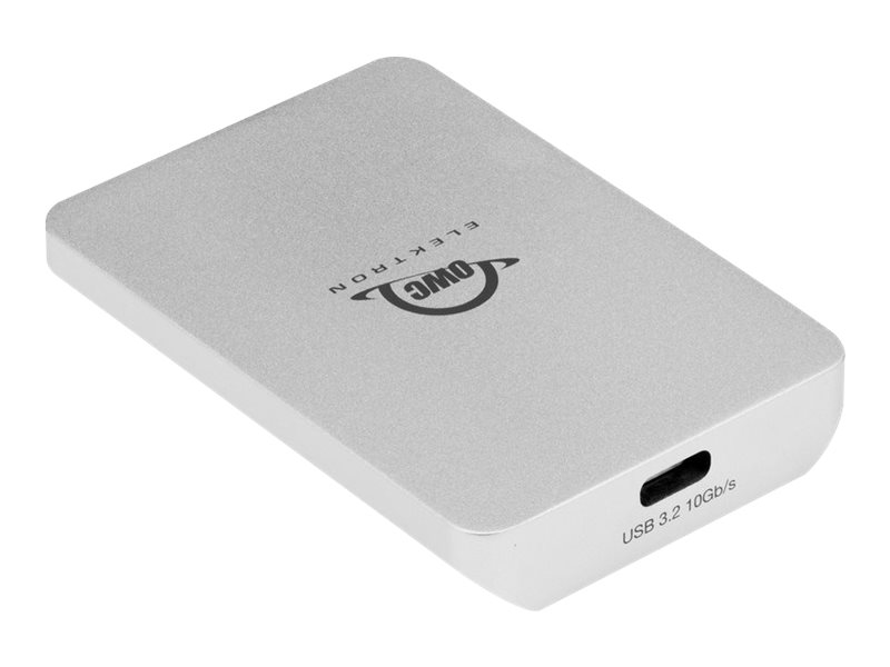 OWC Envoy Pro Elektron - SSD-Gehäuse - M.2 - M.2 - 10 Gbit/s - USB Anschluss - Silber, Ansicht 3