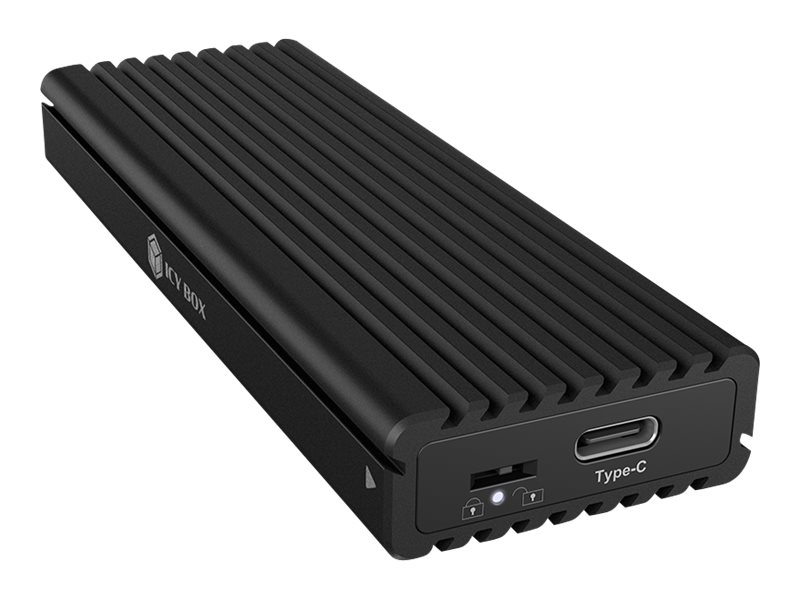 RaidSonic ICY-Box Geh. IcyBox USB 3.2 Typ-C M.2 NVMe SSD Gehäuse extern