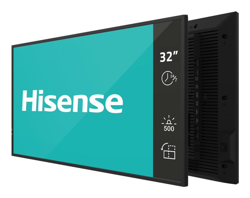 Hisense 32DM66D - 81 cm (32) Diagonalklasse DM Series LCD-Display mit LED-Hintergrundbeleuchtung, Ansicht 4