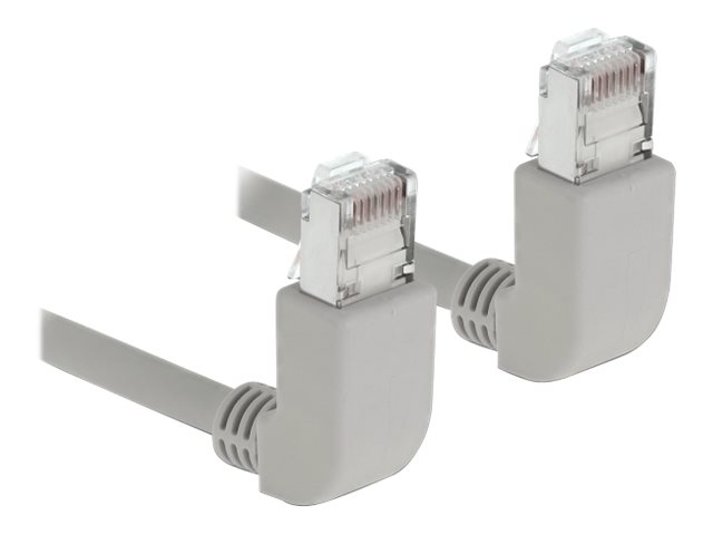 Delock Patch-Kabel - RJ-45 (M) nach oben gewinkelt zu RJ-45 (M)