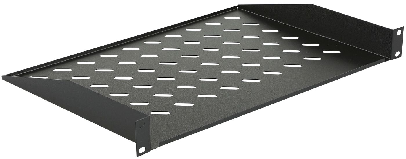 Lanview RAS203BL - Schwarz - 30 kg - 1U - 19 - Oval - 482 mm, Ansicht 2