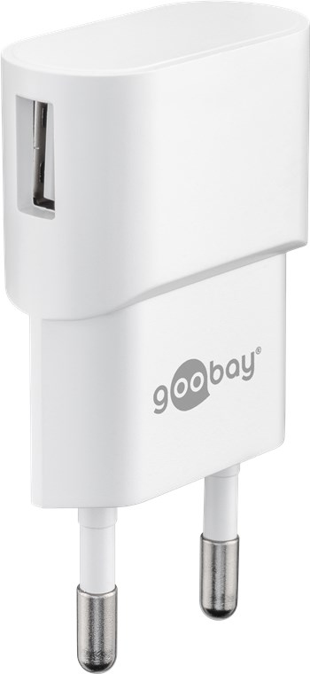 Goobay - Netzteil - 5 Watt - 1 A (USB) - weiß, Ansicht 4