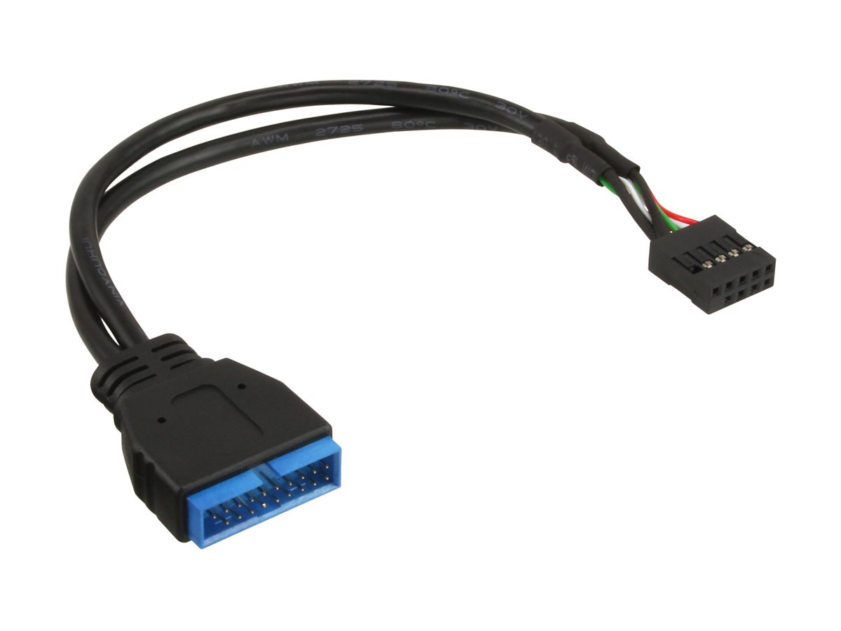 InLine USB 2.0 zu 3.0 Adapterk. int. - USB 2.0 Mainb.USB 3.0 int. - 015m