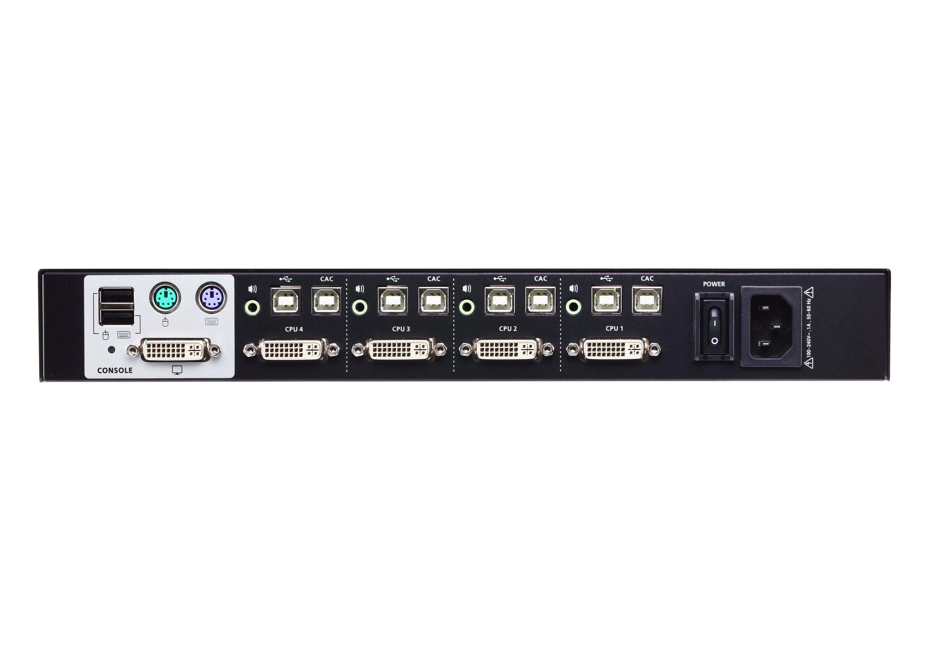 ATEN CS1184D - KVM-/Audio-Switch - 4 x KVM/Audio, Ansicht 4
