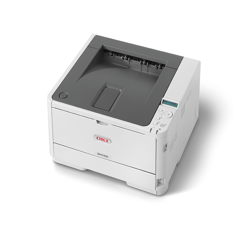 OKI B432dn - Drucker - s/w - Duplex - LED - A4/Legal, Ansicht 4