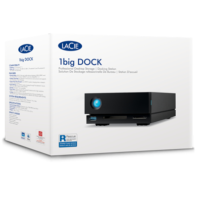 LaCie 1big Dock Thunderbolt 3 24TB - 24.000 GB, Ansicht 2