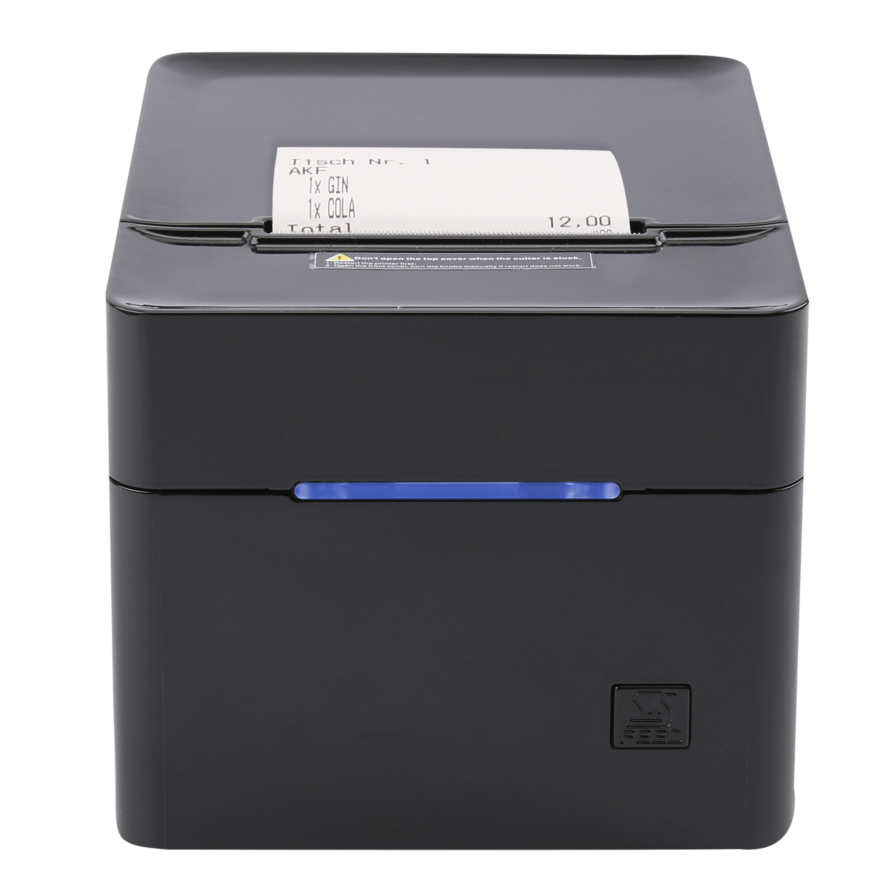 Olympia 947990055 - Direkt Wärme - POS-Drucker - 250 mm/sek - 12 x 24 mm - 8 cm - 8 cm, Ansicht 2