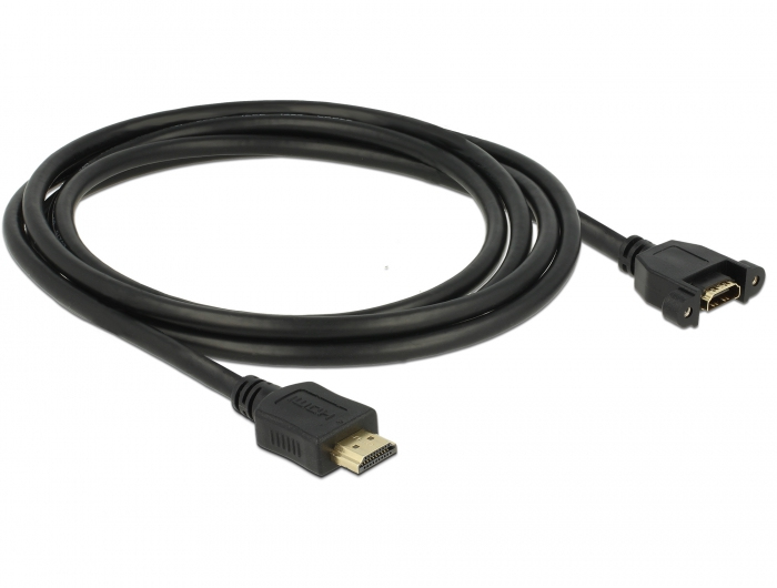 Delock HDMI mit Ethernet-Verlängerungskabel - HDMI (M), Ansicht 2