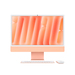 Apple iMac Z1EW 59.62cm Nano Glas M4 10C CPU10C GPU16C N.E. SSD Gbit Eth LP MM MaKey TID IT Orange
