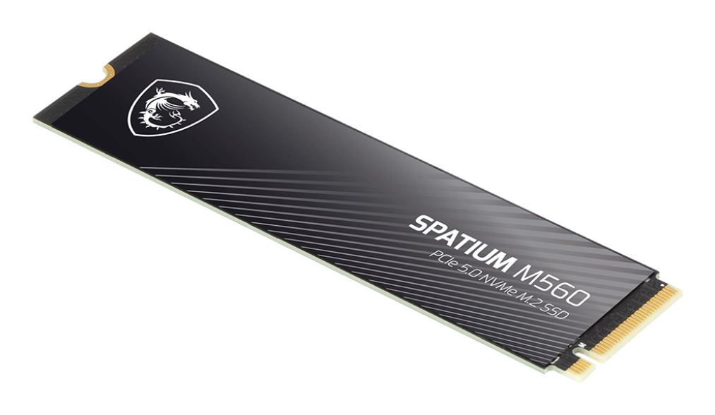 MSI SPATIUM M560 - SSD - 1 TB - intern - M.2 2280 - PCI Express 5.0 x4 (NVMe), Ansicht 2