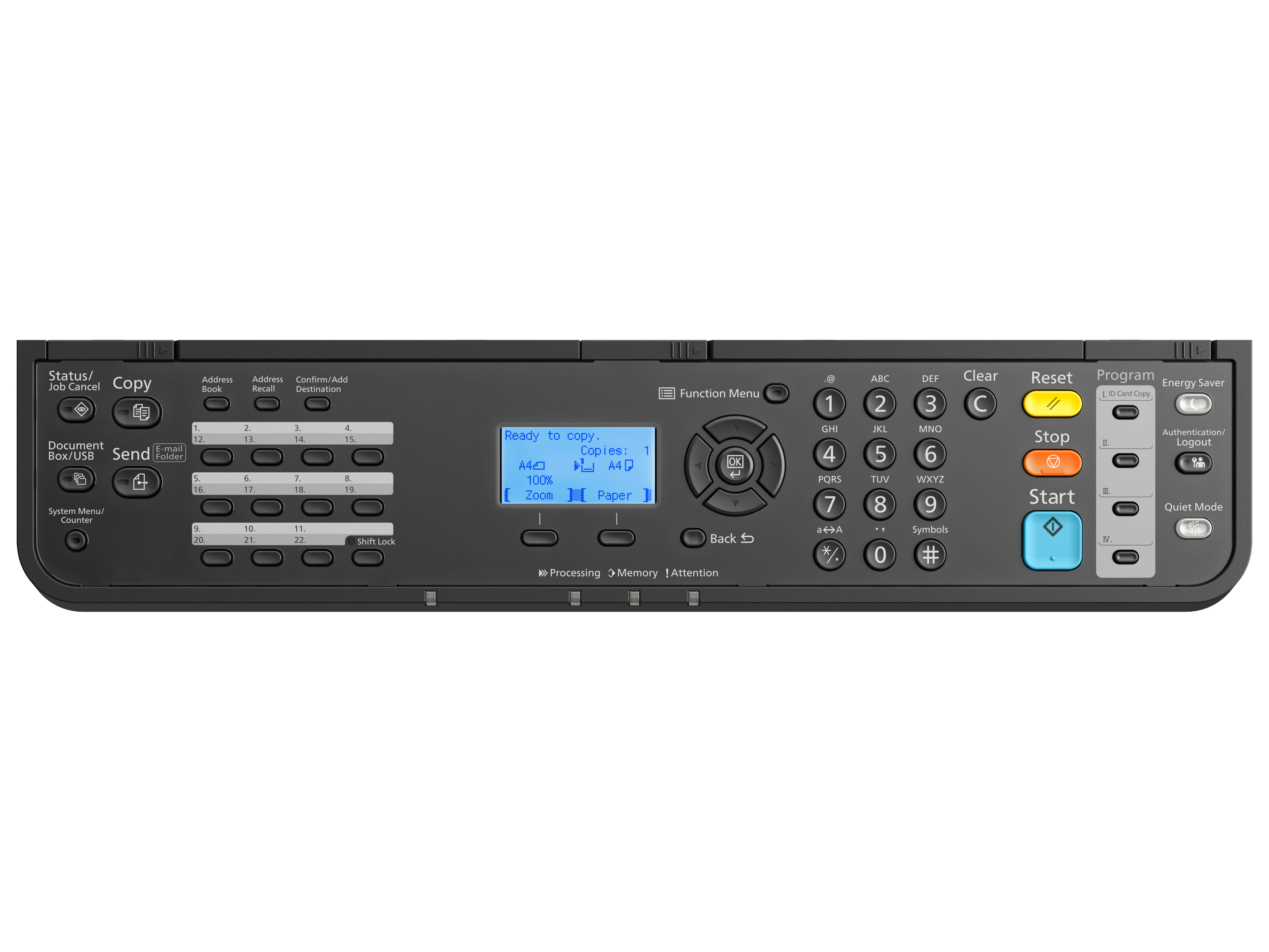 Kyocera 110C143NL0 - Drucker Laser/LED-Druck, Ansicht 4
