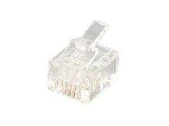 Equip Telefonanschluss - RJ-12 (M) - ungeschirmt (Packung mit 100)